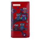 Kukubird Large Purse Owl's in Tree - Red - Kukubird-UK