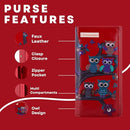 Kukubird Large Purse Owl's in Tree - Red - Kukubird-UK