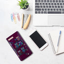 Kukubird Large Purse Owl's in Tree - Purple - Kukubird-UK