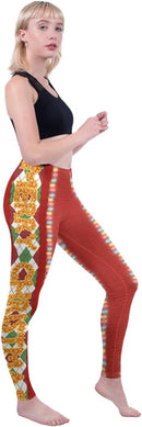 Regular Leggings (8-14 UK Size) - Merry Christmas - Kukubird-UK