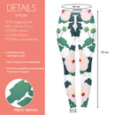 Regular Leggings (8-12 UK Size) - Sweet Hibiscus - Kukubird-UK