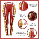 Regular Leggings (8-14 UK Size) - Merry Christmas - Kukubird-UK