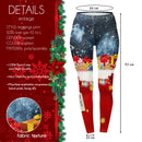Regular Leggings (8-14 UK Size) - With Love Santa - Kukubird-UK