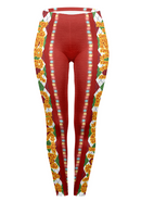 Regular Leggings (8-14 UK Size) - Merry Christmas - Kukubird-UK