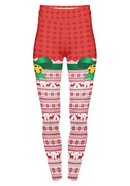Highwaisted Leggings (10-16 UK Size) - Winter Socks - Kukubird-UK
