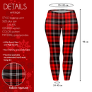 Curve Leggings (14-18 UK Size) - Wrapping Paper - Kukubird-UK