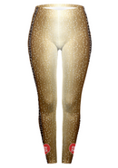 Regular Leggings (8-14 UK Size) - Reindeer Love - Kukubird-UK