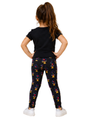 Children's Leggings - Enchanted Rose (11-12 Years) - Kukubird-UK