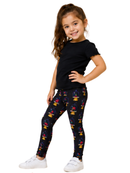 Children's Leggings - Enchanted Rose (11-12 Years) - Kukubird-UK