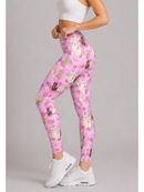 Regular Leggings (8-12 UK Size) - Llamacorn - Kukubird-UK