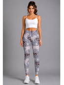 Regular Leggings (8-12 UK Size) - Flowery Dachshunds - Kukubird-UK