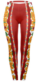 Regular Leggings (8-14 UK Size) - Merry Christmas - Kukubird-UK