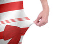 Regular Leggings (8-14 UK Size) - Sweet Candy Cane - Kukubird-UK