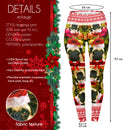 Regular Leggings (8-14 UK Size) - Pugmas - Kukubird-UK