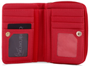 Kukubird Medium Purse 2 owl's love - Red - Kukubird_UK