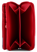 Kukubird Medium Purse 3 owl's floral - Red - Kukubird_UK