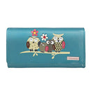 KukuBird Owl Family Tree Large Purse - Kukubird-UK