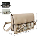 The Checkered Crossbody Bag - Kukubird-UK