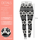 Regular Leggings (8-14 UK Size) - Winter Dots - Kukubird-UK
