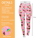 Regular Leggings (8-12 UK Size) - Poopicorn - Kukubird_UK