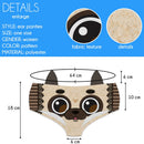 Ear Pantie - Woof Pug (6-10 UK Size) - Kukubird_UK